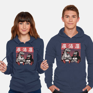 Giant Movie Monsters Bar-Unisex-Pullover-Sweatshirt-Studio Mootant