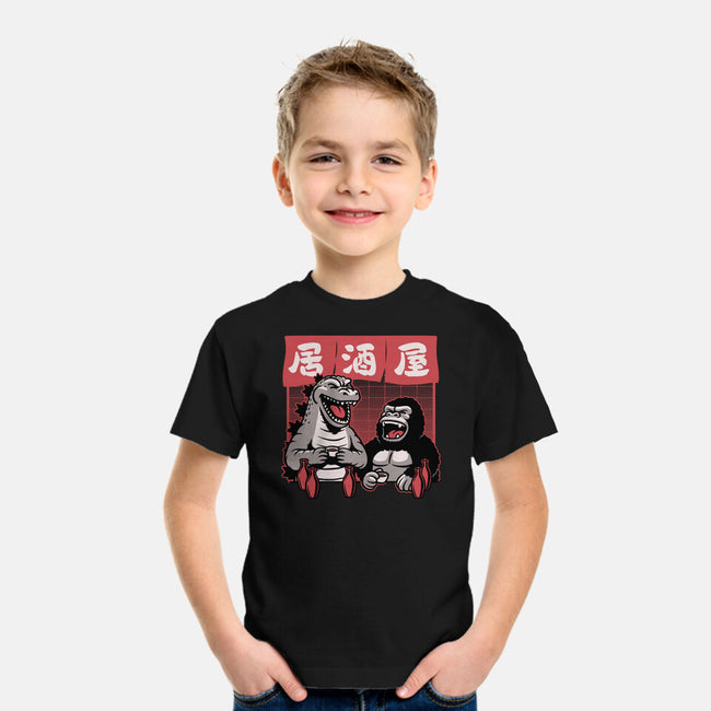 Giant Movie Monsters Bar-Youth-Basic-Tee-Studio Mootant