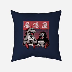 Giant Movie Monsters Bar-None-Removable Cover w Insert-Throw Pillow-Studio Mootant