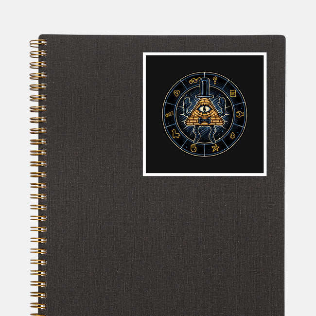 Master Of Secrets-None-Glossy-Sticker-glitchygorilla