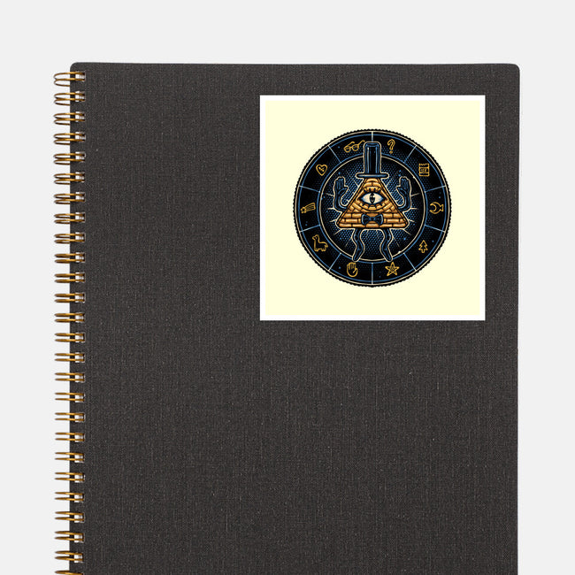 Master Of Secrets-None-Glossy-Sticker-glitchygorilla