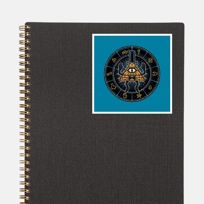 Master Of Secrets-None-Glossy-Sticker-glitchygorilla