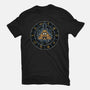 Master Of Secrets-Womens-Fitted-Tee-glitchygorilla