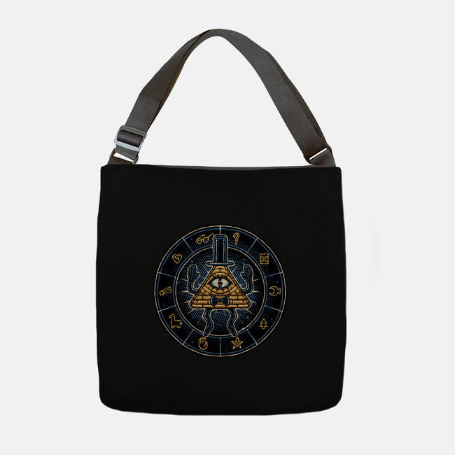 Master Of Secrets-None-Adjustable Tote-Bag-glitchygorilla