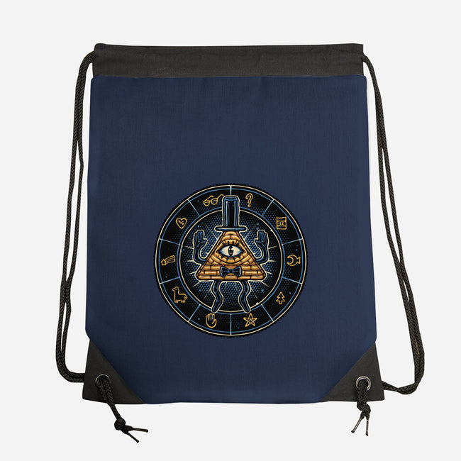 Master Of Secrets-None-Drawstring-Bag-glitchygorilla