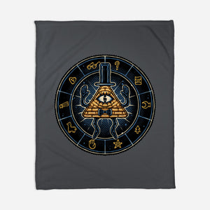 Master Of Secrets-None-Fleece-Blanket-glitchygorilla