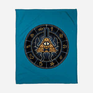 Master Of Secrets-None-Fleece-Blanket-glitchygorilla
