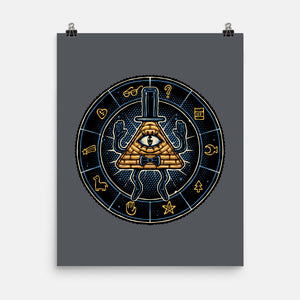 Master Of Secrets-None-Matte-Poster-glitchygorilla