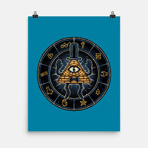 Master Of Secrets-None-Matte-Poster-glitchygorilla