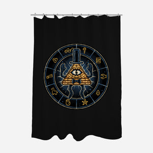Master Of Secrets-None-Polyester-Shower Curtain-glitchygorilla
