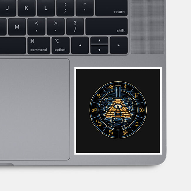 Master Of Secrets-None-Glossy-Sticker-glitchygorilla