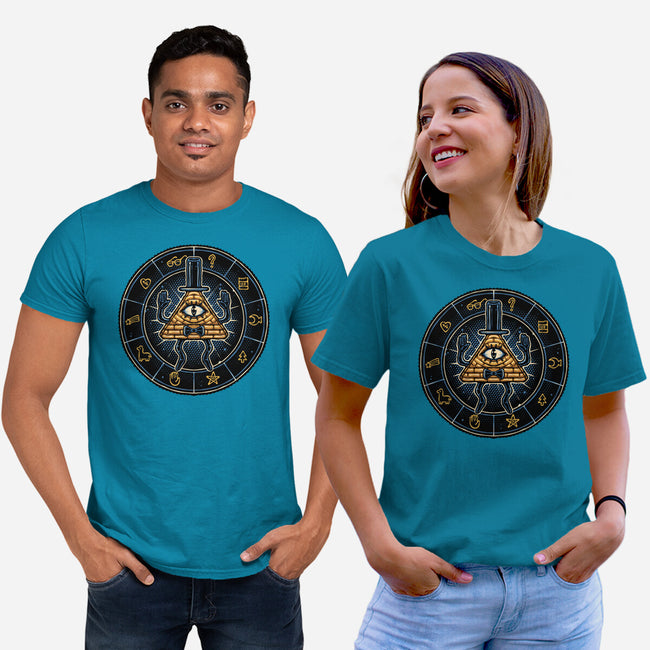 Master Of Secrets-Unisex-Basic-Tee-glitchygorilla