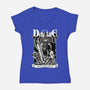 Defy Fate-Womens-V-Neck-Tee-Hafaell
