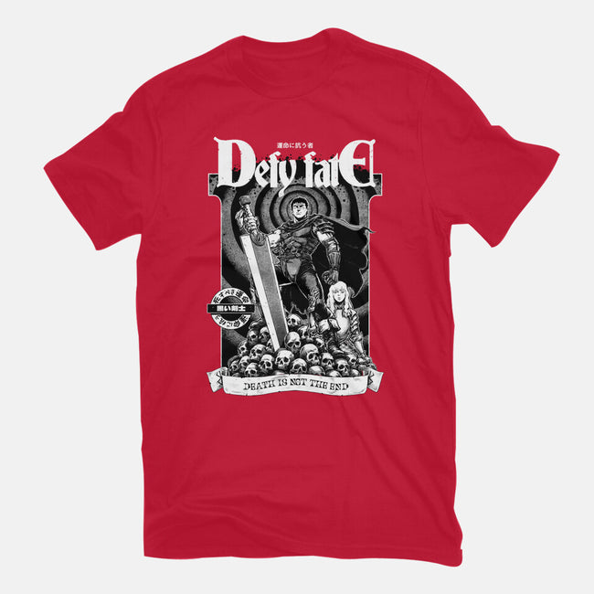 Defy Fate-Womens-Fitted-Tee-Hafaell