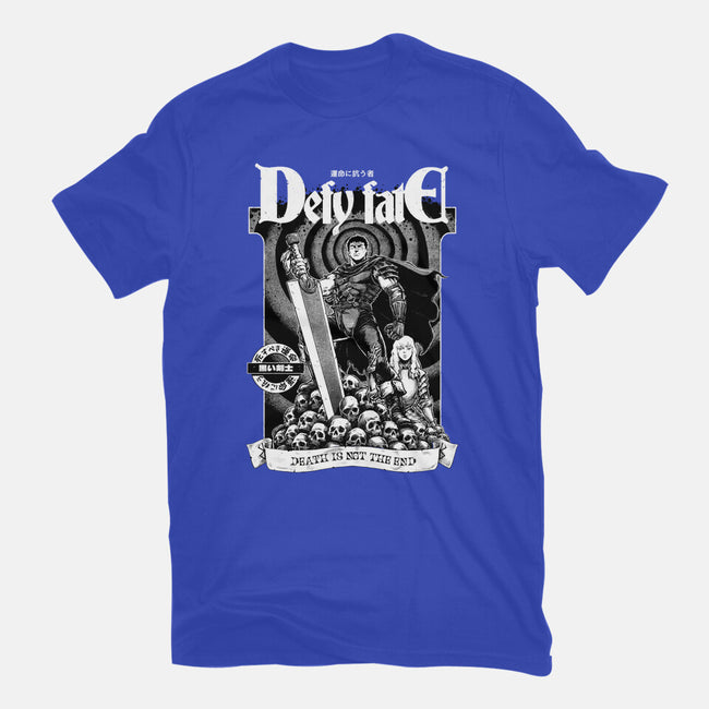 Defy Fate-Womens-Fitted-Tee-Hafaell