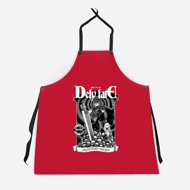 Defy Fate-Unisex-Kitchen-Apron-Hafaell
