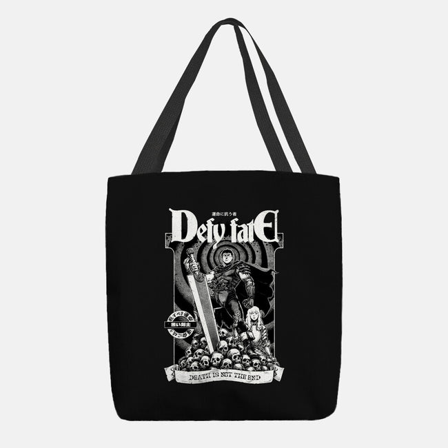 Defy Fate-None-Basic Tote-Bag-Hafaell