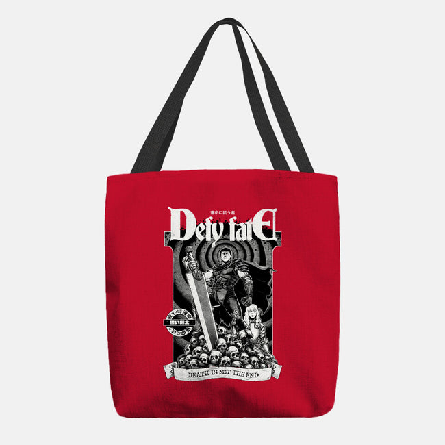 Defy Fate-None-Basic Tote-Bag-Hafaell