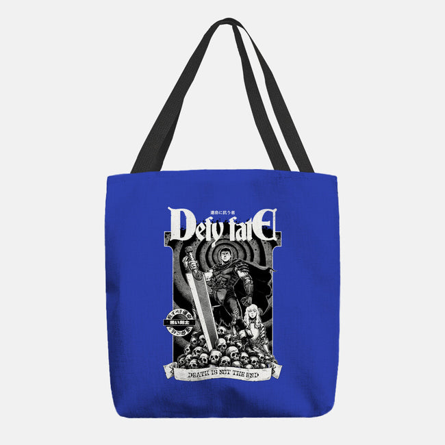 Defy Fate-None-Basic Tote-Bag-Hafaell