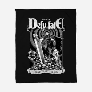 Defy Fate-None-Fleece-Blanket-Hafaell