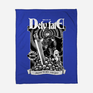 Defy Fate-None-Fleece-Blanket-Hafaell
