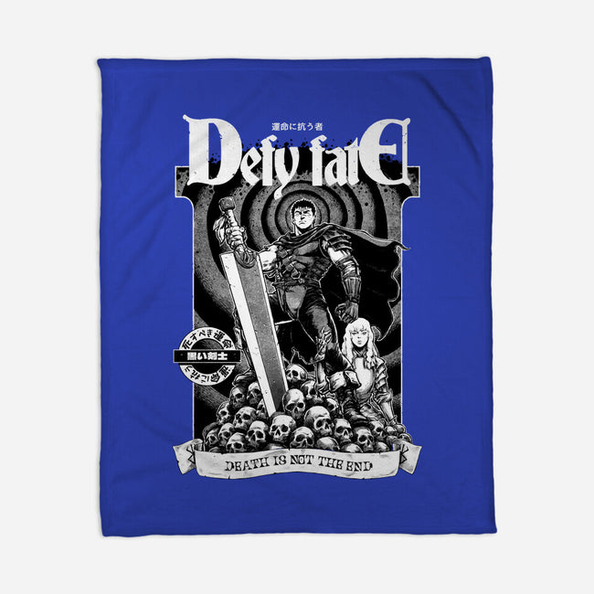 Defy Fate-None-Fleece-Blanket-Hafaell