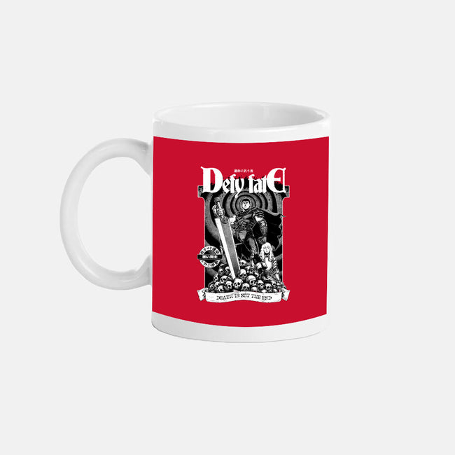Defy Fate-None-Mug-Drinkware-Hafaell