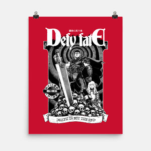 Defy Fate-None-Matte-Poster-Hafaell