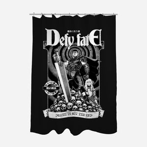 Defy Fate-None-Polyester-Shower Curtain-Hafaell