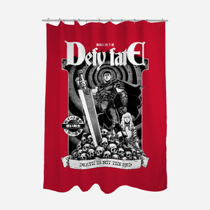 Defy Fate-None-Polyester-Shower Curtain-Hafaell