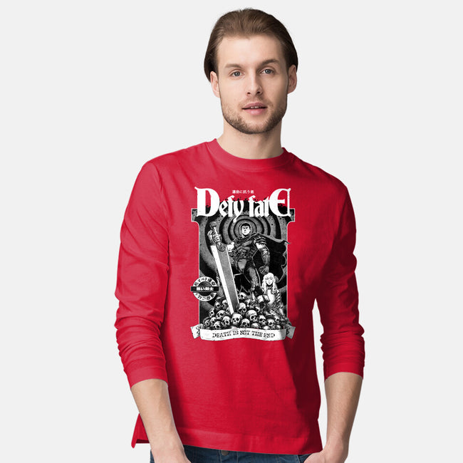 Defy Fate-Mens-Long Sleeved-Tee-Hafaell