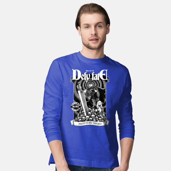 Defy Fate-Mens-Long Sleeved-Tee-Hafaell