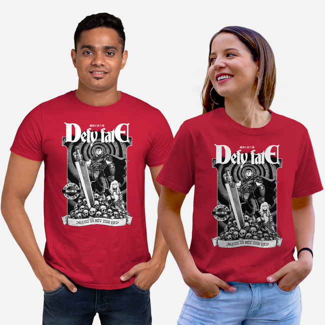 Defy Fate-Unisex-Basic-Tee-Hafaell