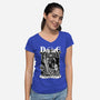 Defy Fate-Womens-V-Neck-Tee-Hafaell