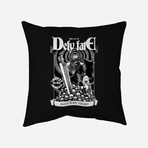 Defy Fate-None-Removable Cover w Insert-Throw Pillow-Hafaell