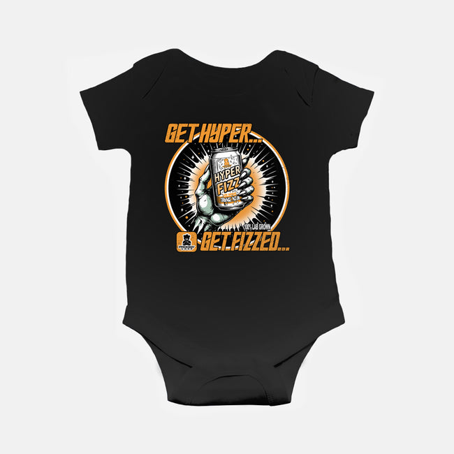Orange Nova Hyper Fizz-Baby-Basic-Onesie-palmstreet