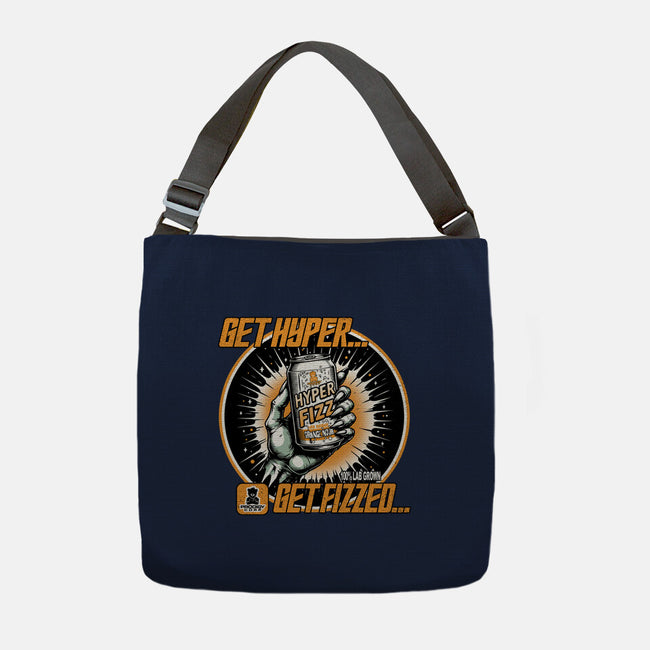 Orange Nova Hyper Fizz-None-Adjustable Tote-Bag-palmstreet