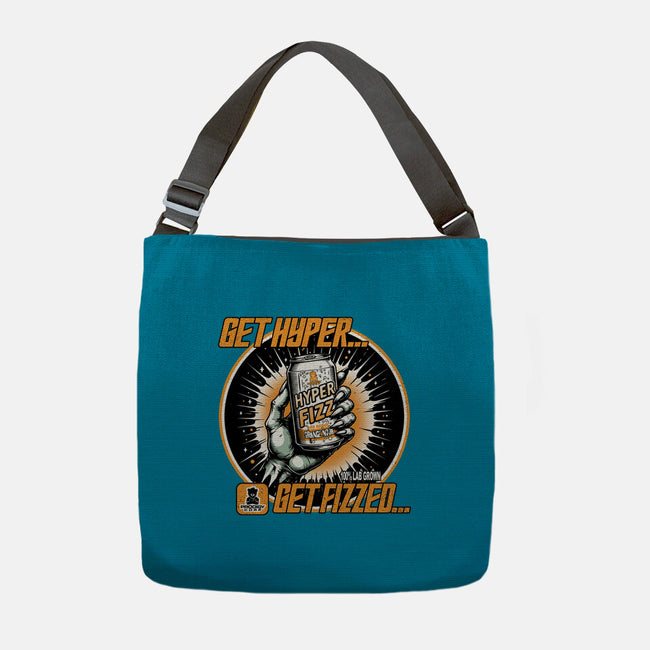 Orange Nova Hyper Fizz-None-Adjustable Tote-Bag-palmstreet