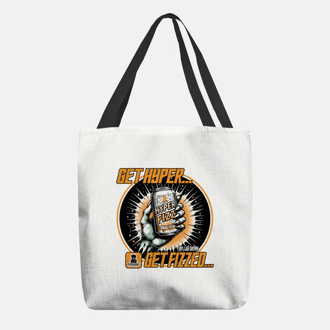 Orange Nova Hyper Fizz-None-Basic Tote-Bag-palmstreet