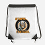 Orange Nova Hyper Fizz-None-Drawstring-Bag-palmstreet