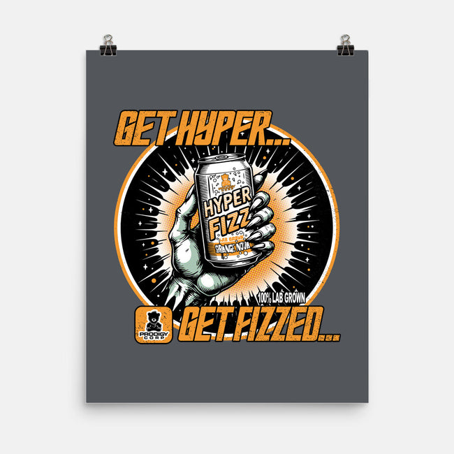 Orange Nova Hyper Fizz-None-Matte-Poster-palmstreet