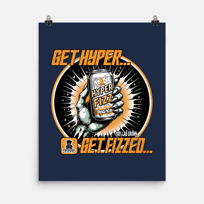 Orange Nova Hyper Fizz-None-Matte-Poster-palmstreet