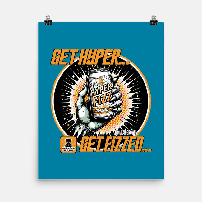 Orange Nova Hyper Fizz-None-Matte-Poster-palmstreet