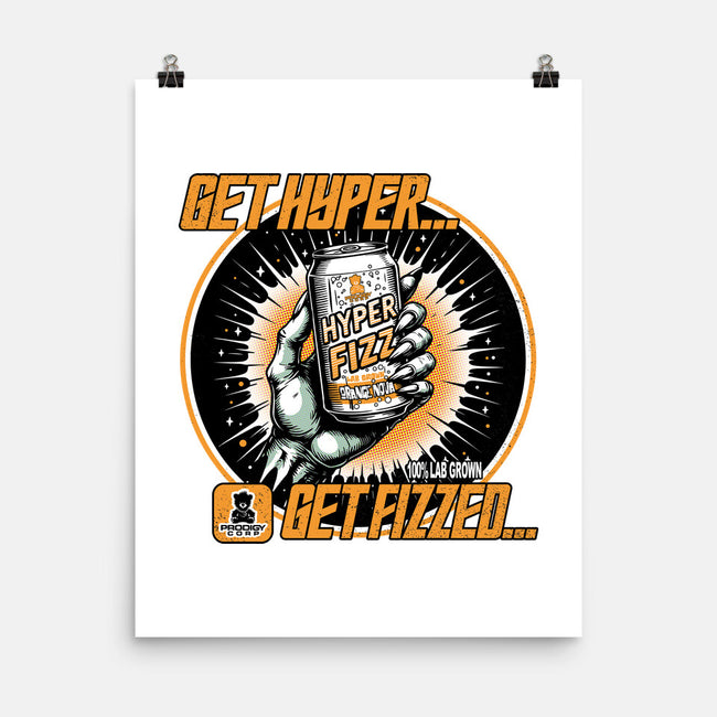 Orange Nova Hyper Fizz-None-Matte-Poster-palmstreet