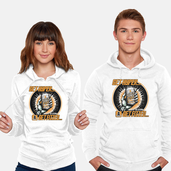 Orange Nova Hyper Fizz-Unisex-Pullover-Sweatshirt-palmstreet