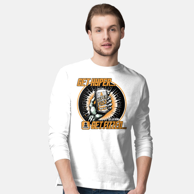 Orange Nova Hyper Fizz-Mens-Long Sleeved-Tee-palmstreet
