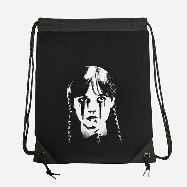 Wednesdays Tears-None-Drawstring-Bag-rocketman_art