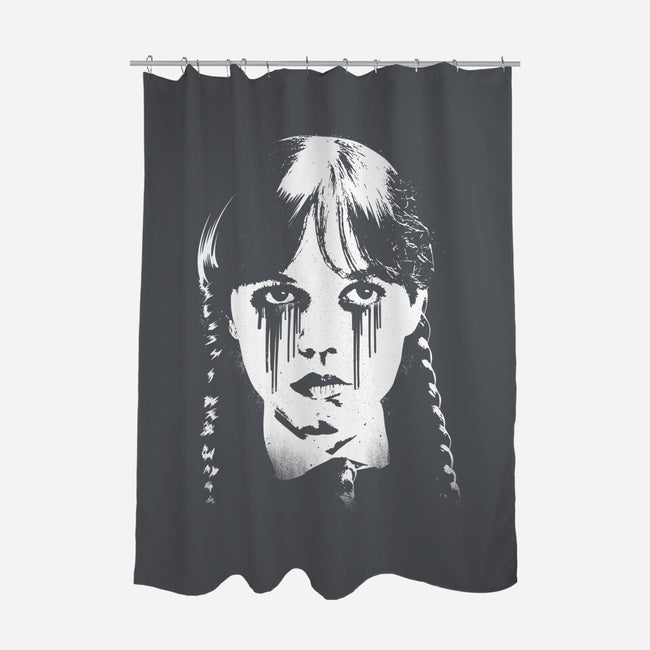 Wednesdays Tears-None-Polyester-Shower Curtain-rocketman_art