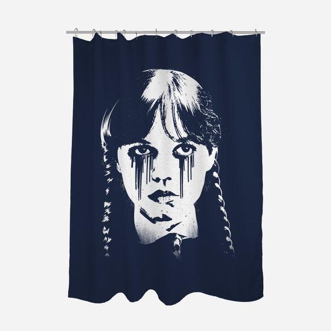 Wednesdays Tears-None-Polyester-Shower Curtain-rocketman_art