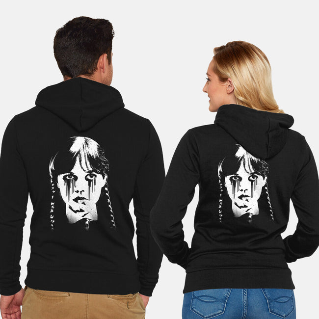 Wednesdays Tears-Unisex-Zip-Up-Sweatshirt-rocketman_art